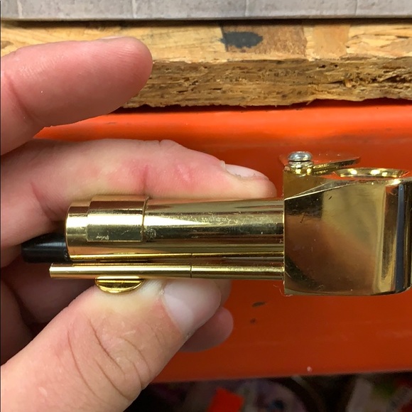 Metal piping  w/poker - Picture 2 of 2